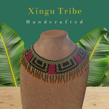 Xingu Tribe handcrafted choker